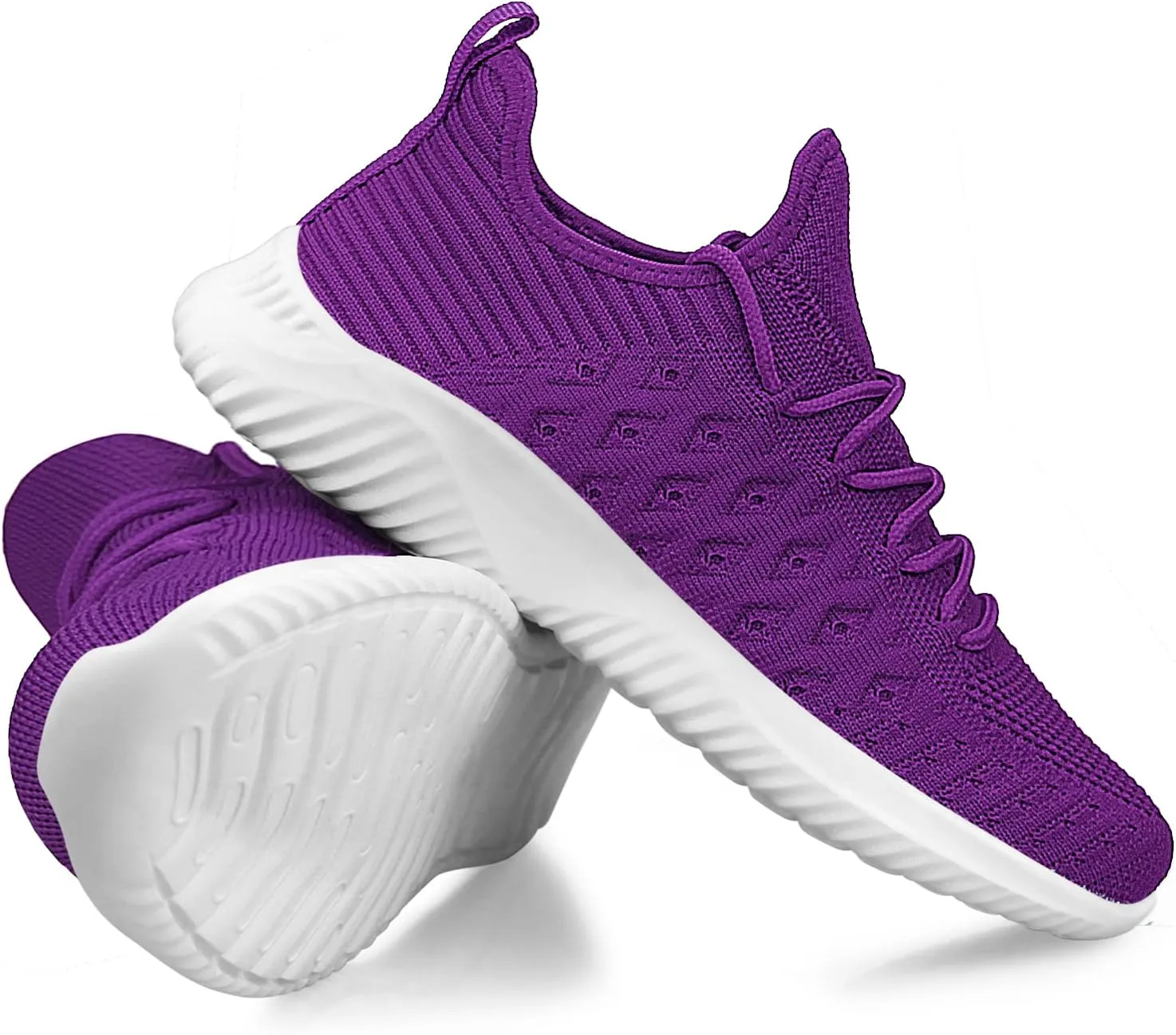 Feethit Womens Slip On Walking Shoes Non Slip Running Shoes Breathable Workout Shoes Lightweight Gym Sneakers