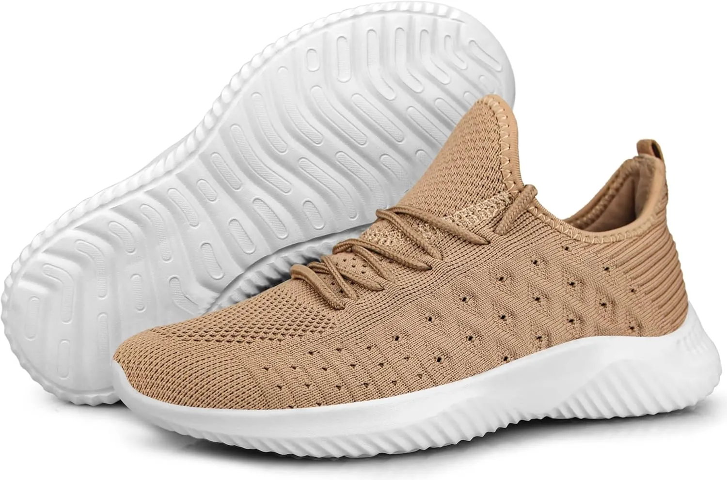 Feethit Womens Slip On Walking Shoes Non Slip Running Shoes Breathable Workout Shoes Lightweight Gym Sneakers