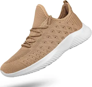 Feethit Womens Slip On Walking Shoes Non Slip Running Shoes Breathable Workout Shoes Lightweight Gym Sneakers