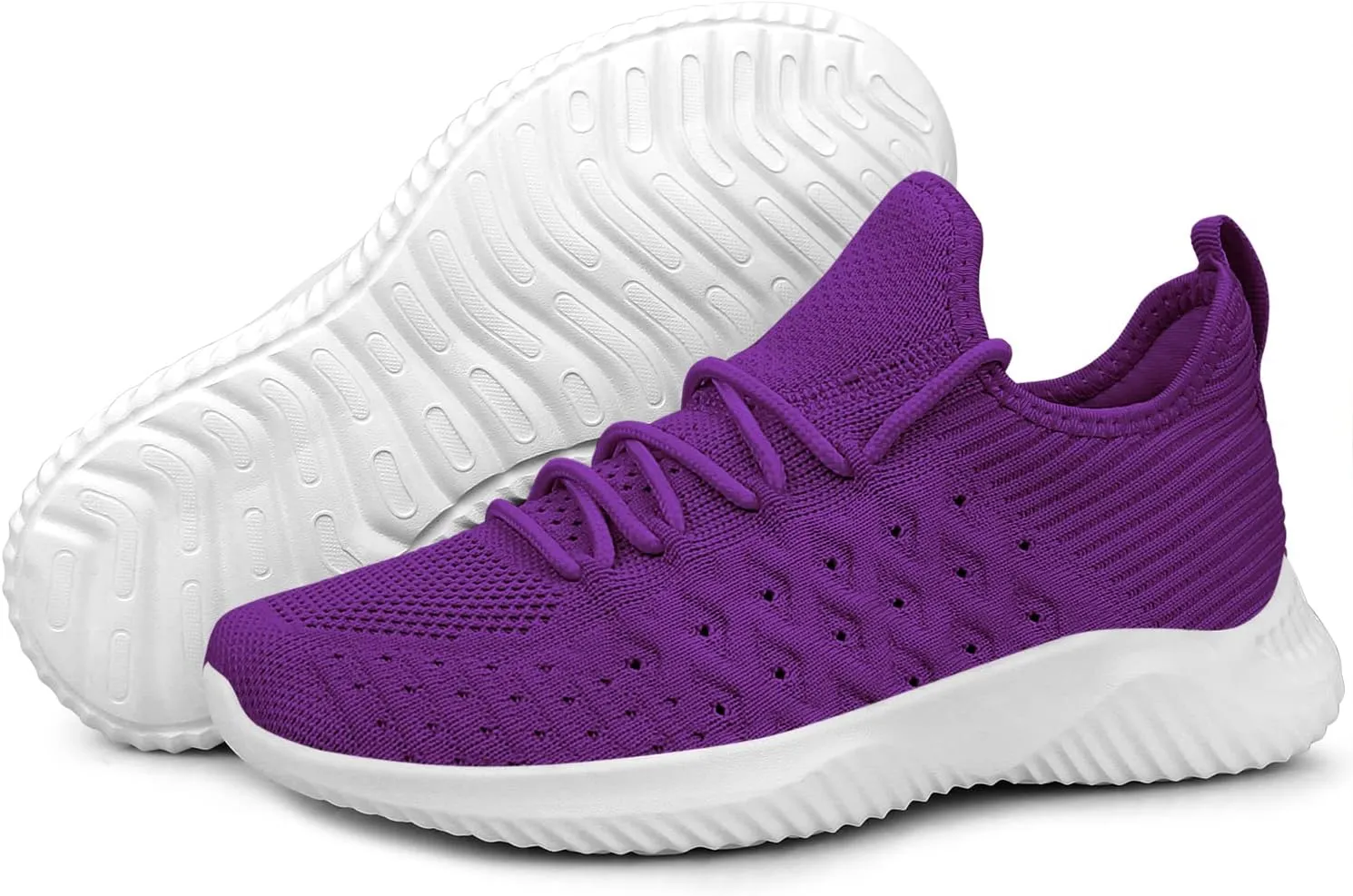 Feethit Womens Slip On Walking Shoes Non Slip Running Shoes Breathable Workout Shoes Lightweight Gym Sneakers
