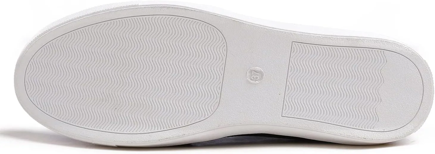 FEVERSOLE Women's Casual Slip On Sneaker Comfort Quilted Loafer Flats