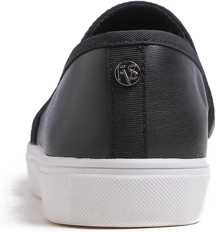 FEVERSOLE Women's Casual Slip On Sneaker Comfort Quilted Loafer Flats