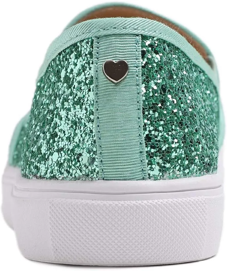 FEVERSOLE Women's Fashion Slip-On Sneaker Casual Flat Loafers