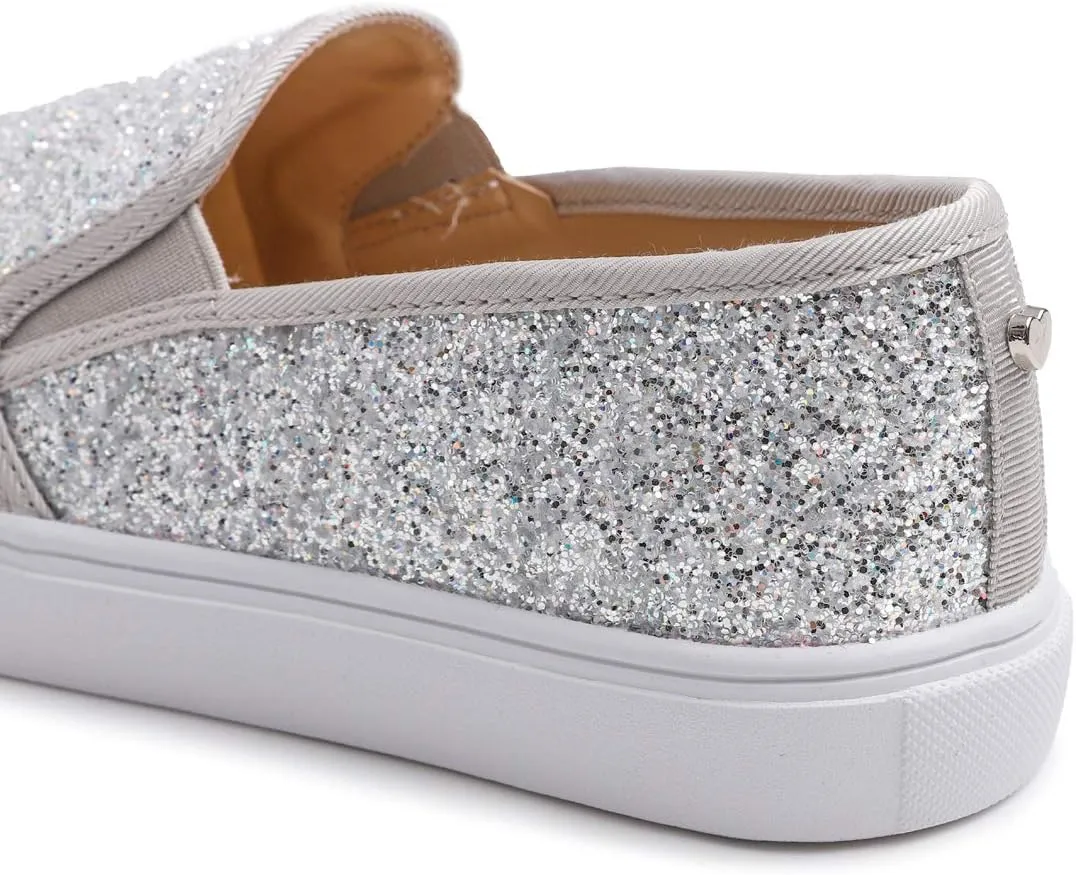 FEVERSOLE Women's Fashion Slip-On Sneaker Casual Flat Loafers