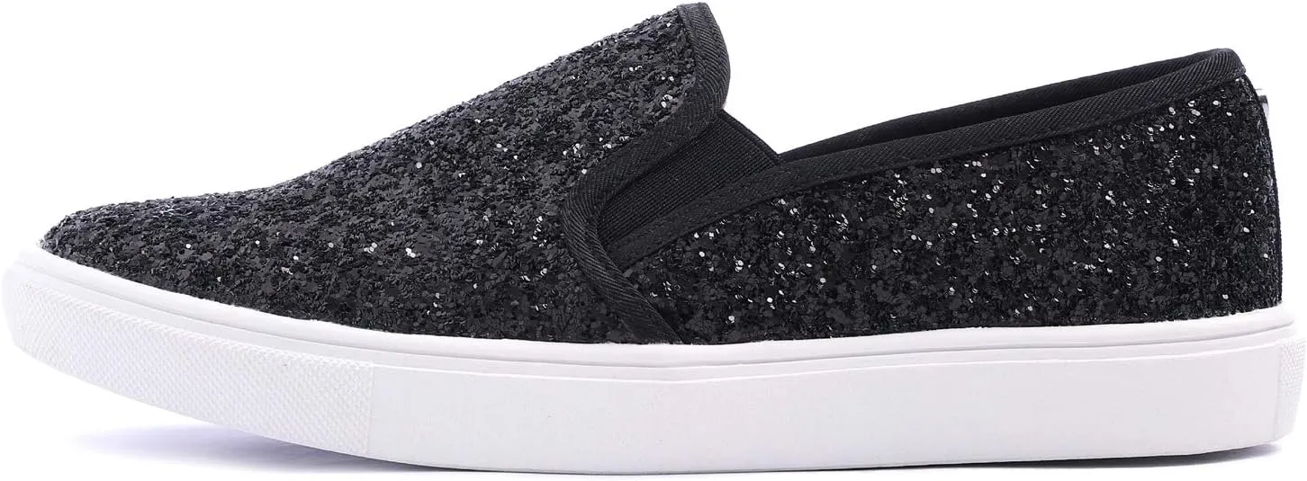 FEVERSOLE Women's Fashion Slip-On Sneaker Casual Flat Loafers