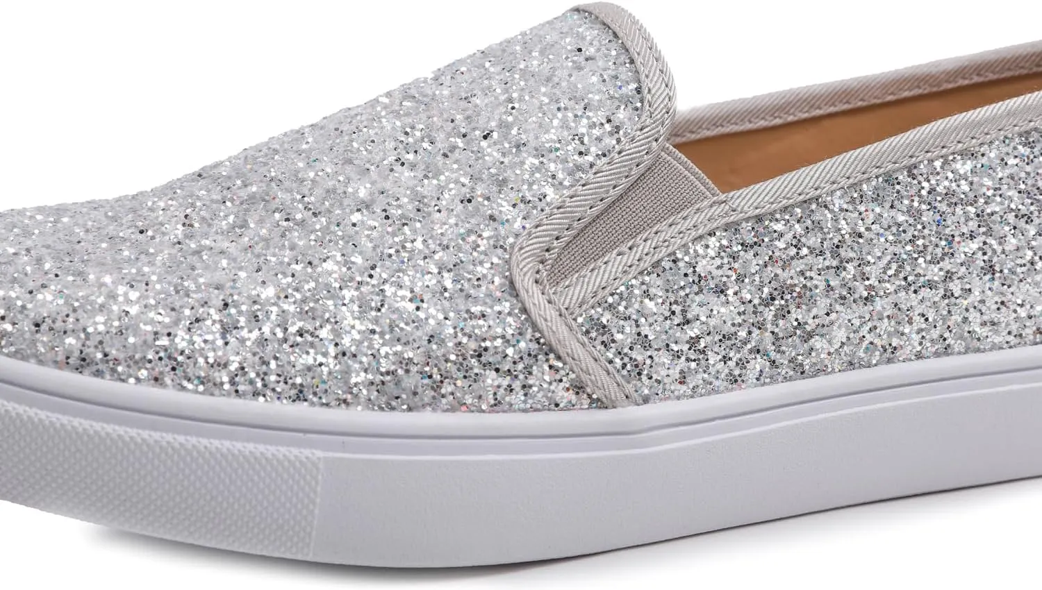 FEVERSOLE Women's Fashion Slip-On Sneaker Casual Flat Loafers