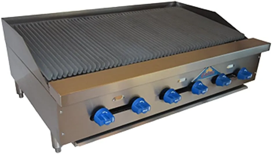 FHP42-3.5LB Gas Countertop Lava Rock Char Broiler
