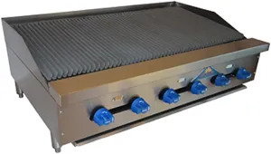 FHP42-3.5LB Gas Countertop Lava Rock Char Broiler