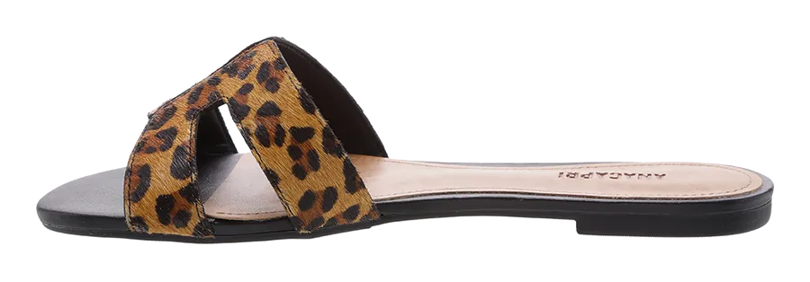 Flat Summer Cheetah Slip On