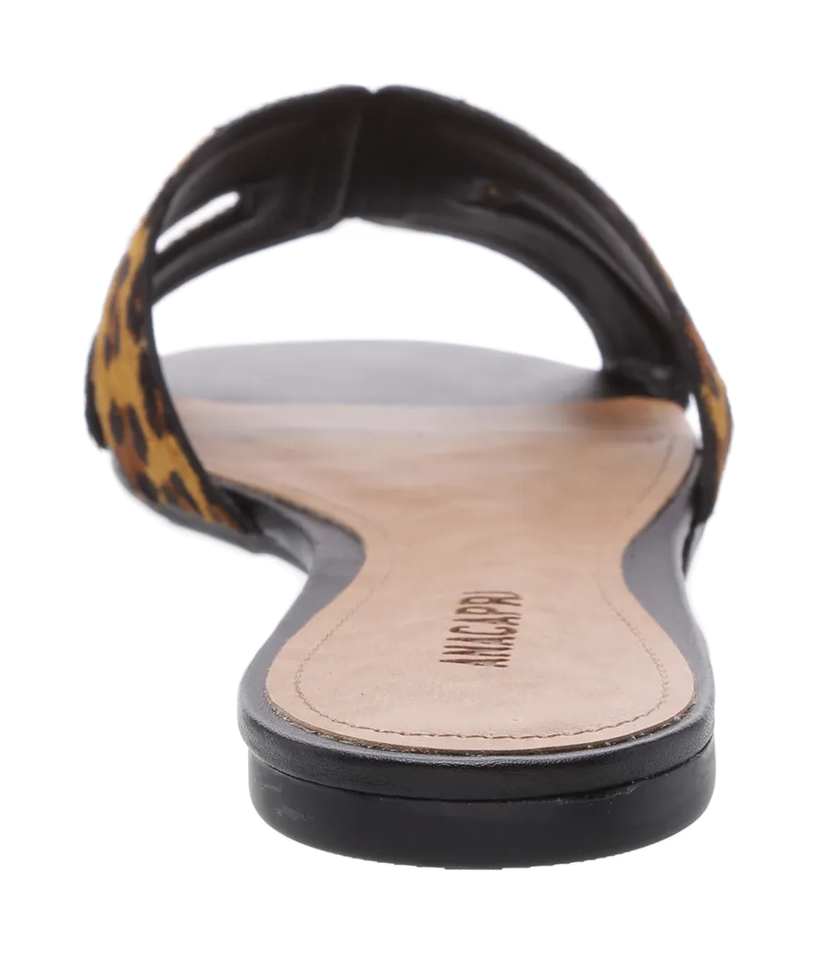 Flat Summer Cheetah Slip On
