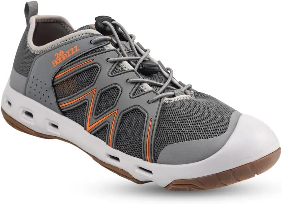 Flozzz Hybrid Water Shoes for Men – Drainage Men Footwear for Wet Terrain