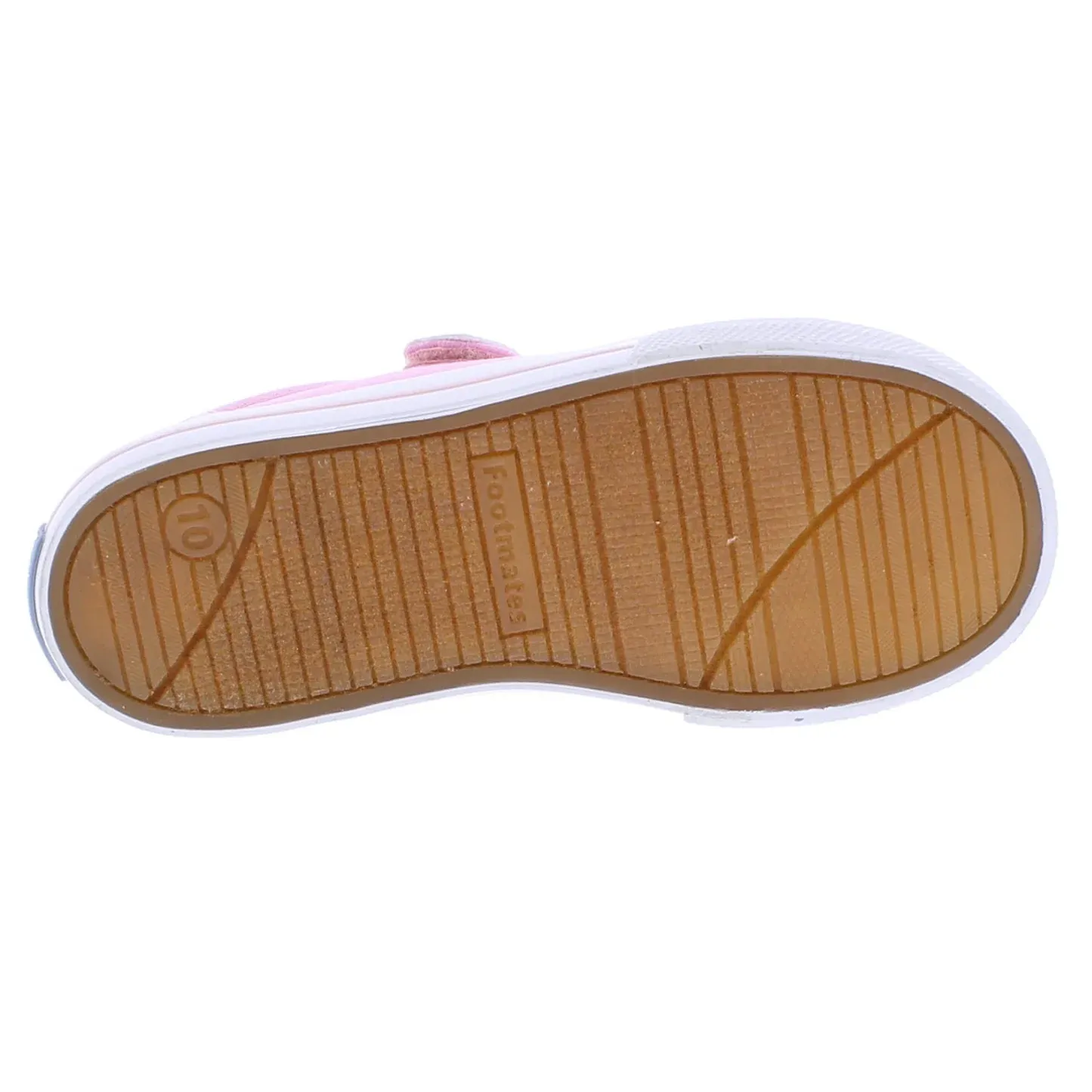 Footmates Jordan Velcro Sneaker- BUBBLEGUM