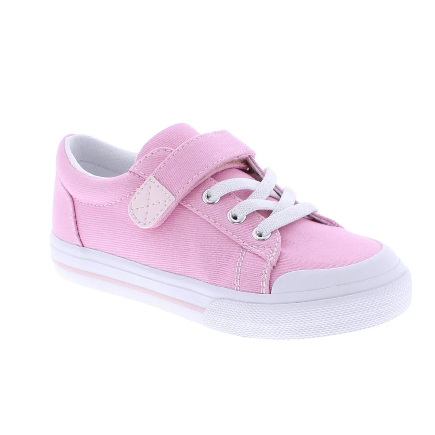 Footmates Jordan Velcro Sneaker- BUBBLEGUM