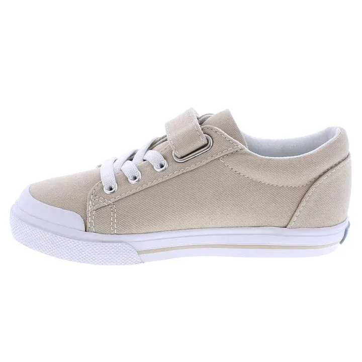Footmates Jordan Velcro Sneaker- Stone