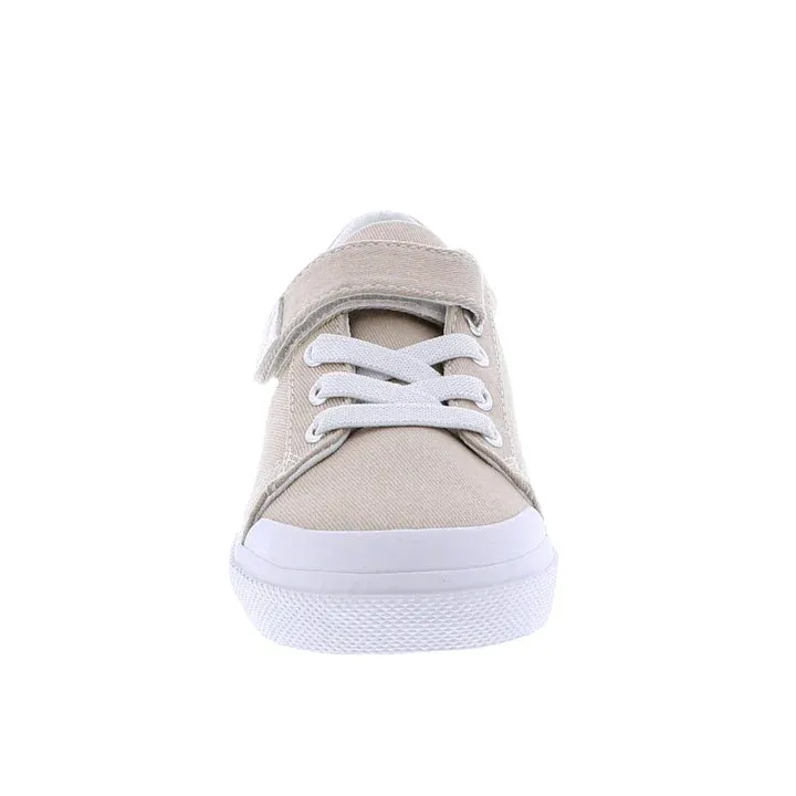 Footmates Jordan Velcro Sneaker- Stone