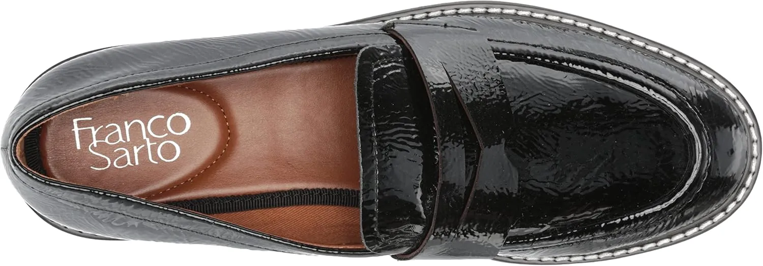 Franco Sarto Women's Balin Lug Sole Penny Loafer