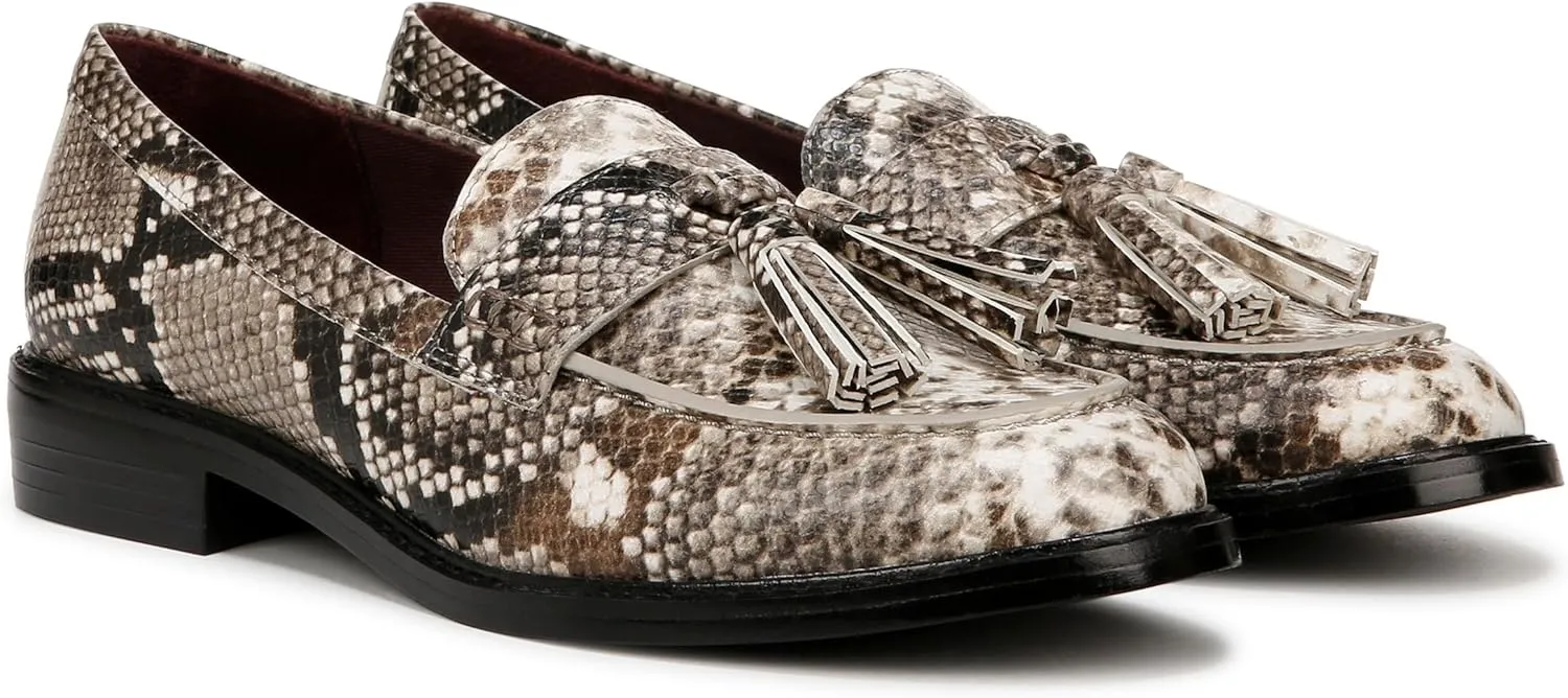 Franco Sarto womens Carolynn Low Slip on Tassel Loafers