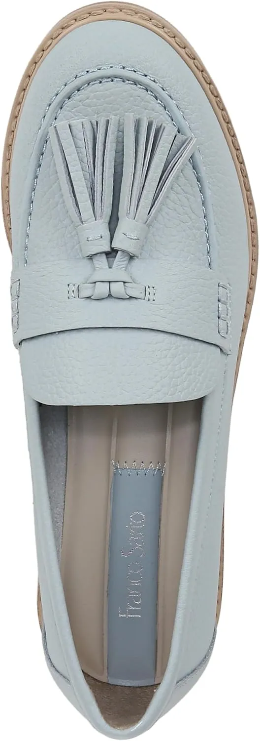 Franco Sarto womens Carolynn Low Slip on Tassel Loafers