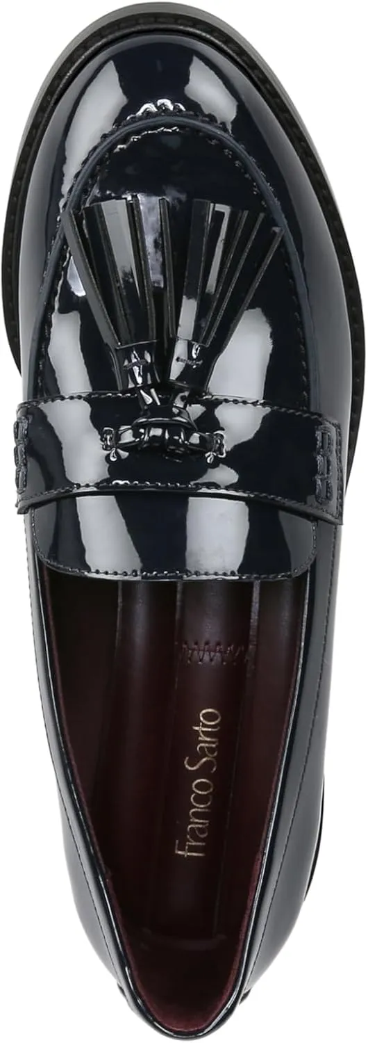 Franco Sarto womens Carolynn Low Slip on Tassel Loafers