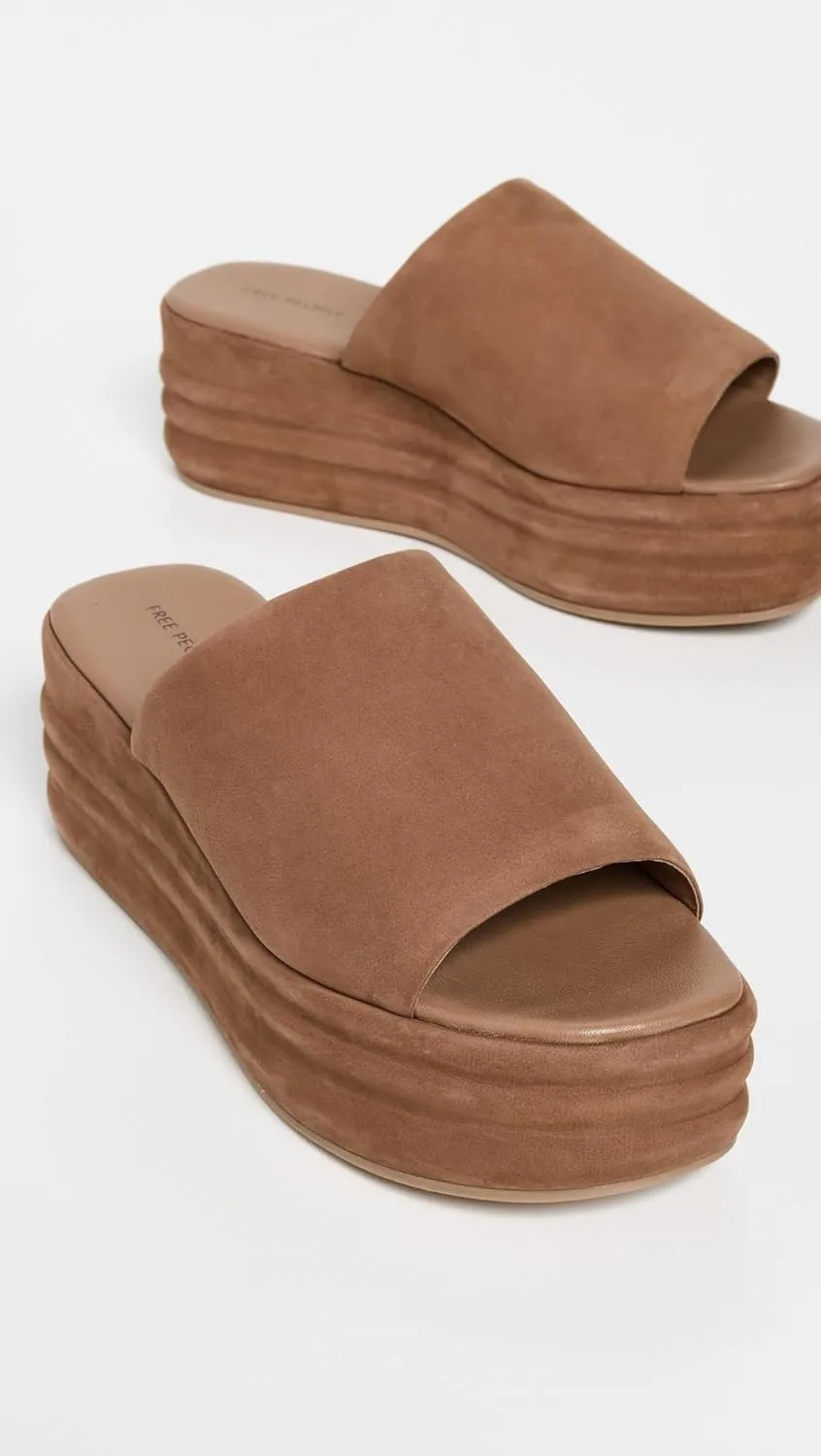 Free People Women's Harbor Flatform Slides