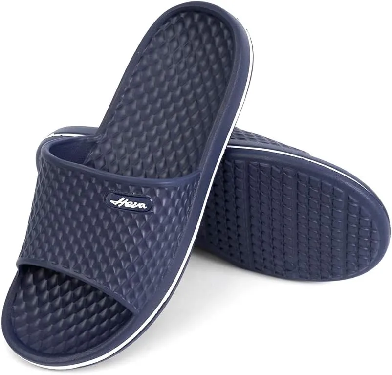 FUNKYMONKEY Mens Bathroom Shower Slippers Indoor Home Beach Non Slip Sandal