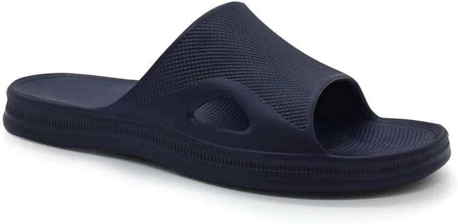 FUNKYMONKEY Mens Bathroom Shower Slippers Indoor Home Beach Non Slip Sandal