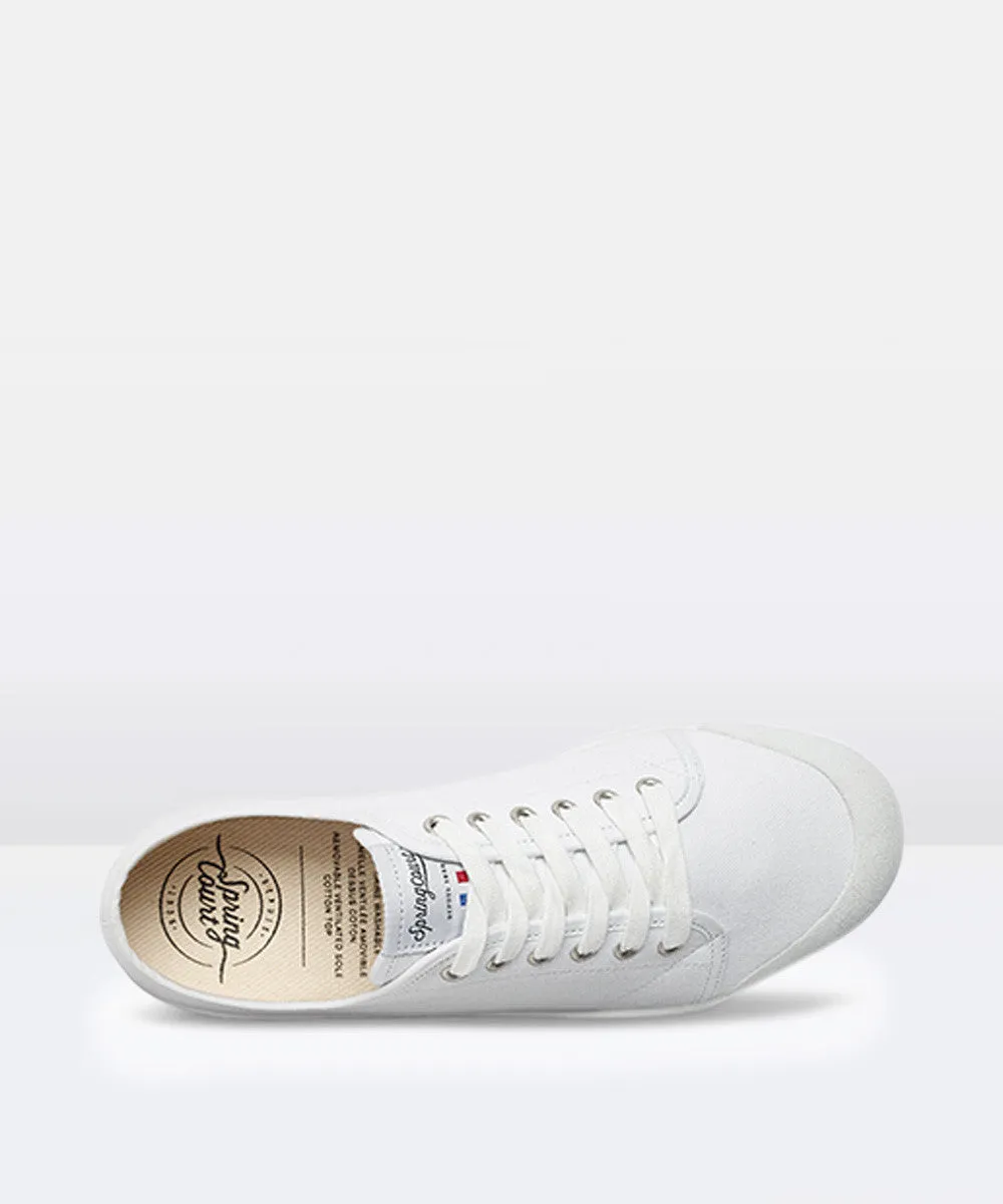 G2 Womens White Organic Cotton Canvas