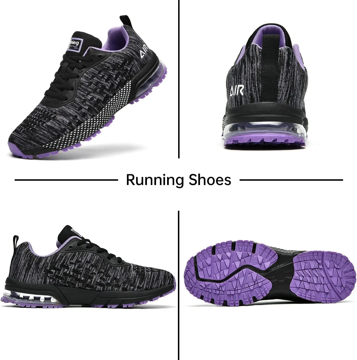 GANNOU Women's Athletic Running Shoes Fashion Sport Gym Jogging Tennis Fitness Sneaker US5.5-11