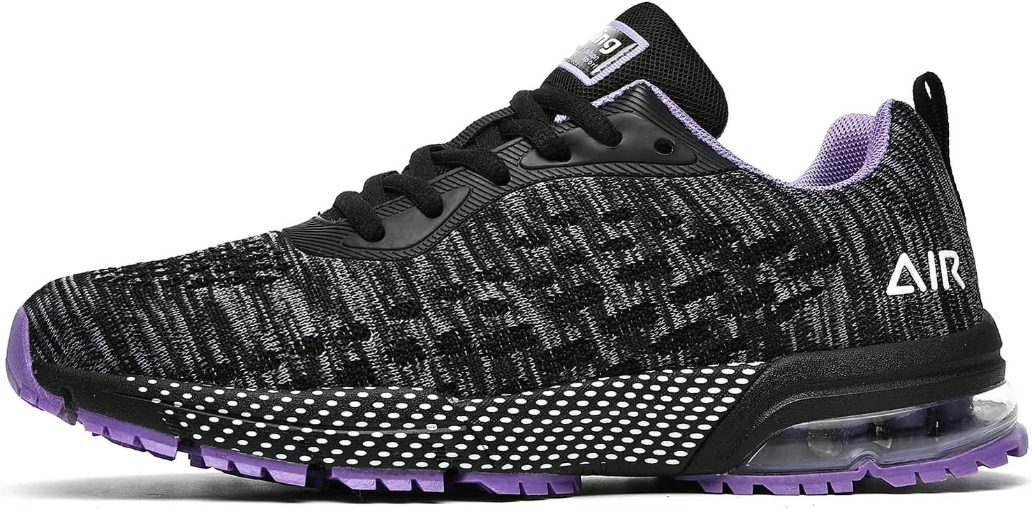 GANNOU Women's Athletic Running Shoes Fashion Sport Gym Jogging Tennis Fitness Sneaker US5.5-11