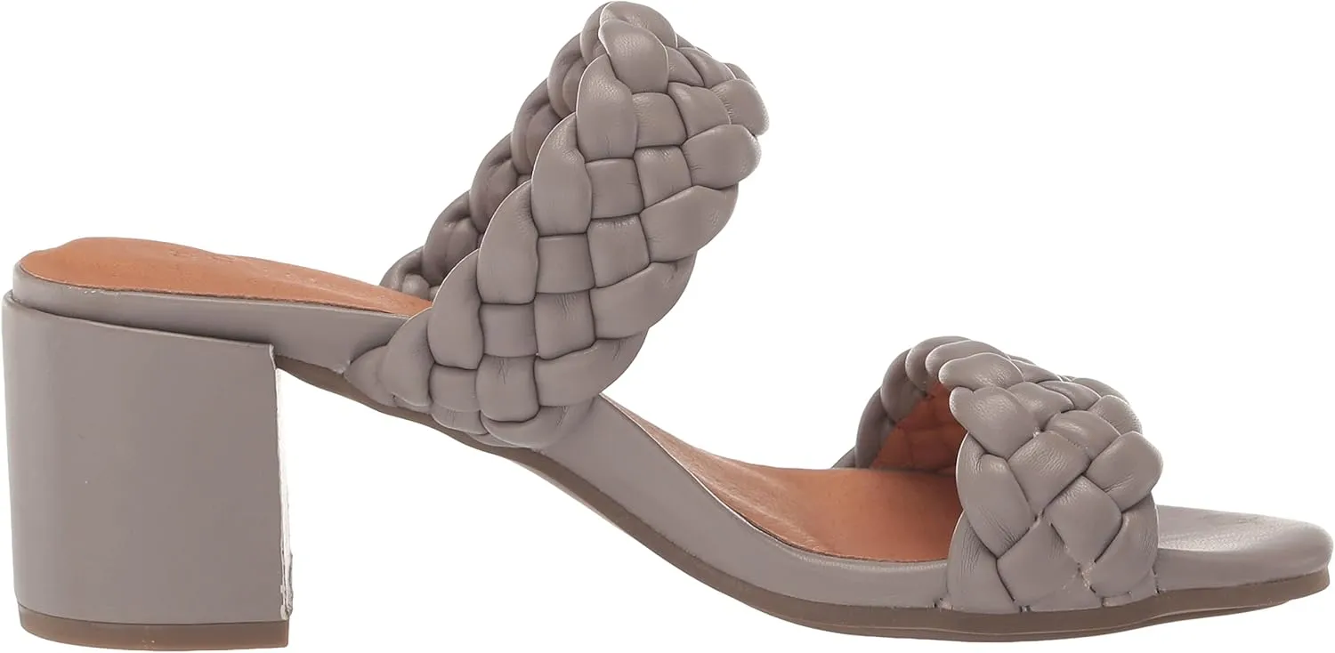 Gentle Souls by Kenneth Cole Women's Charlene Two Braid Heeled Sandal