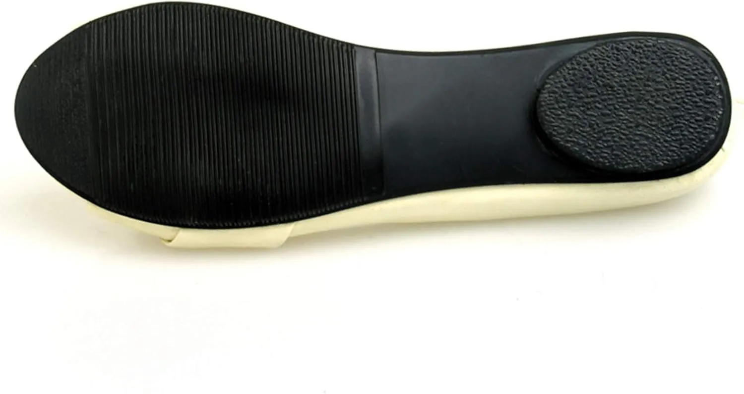 Gicoiz Round Toe Flats Womens Slip On Work Dolly Shoes
