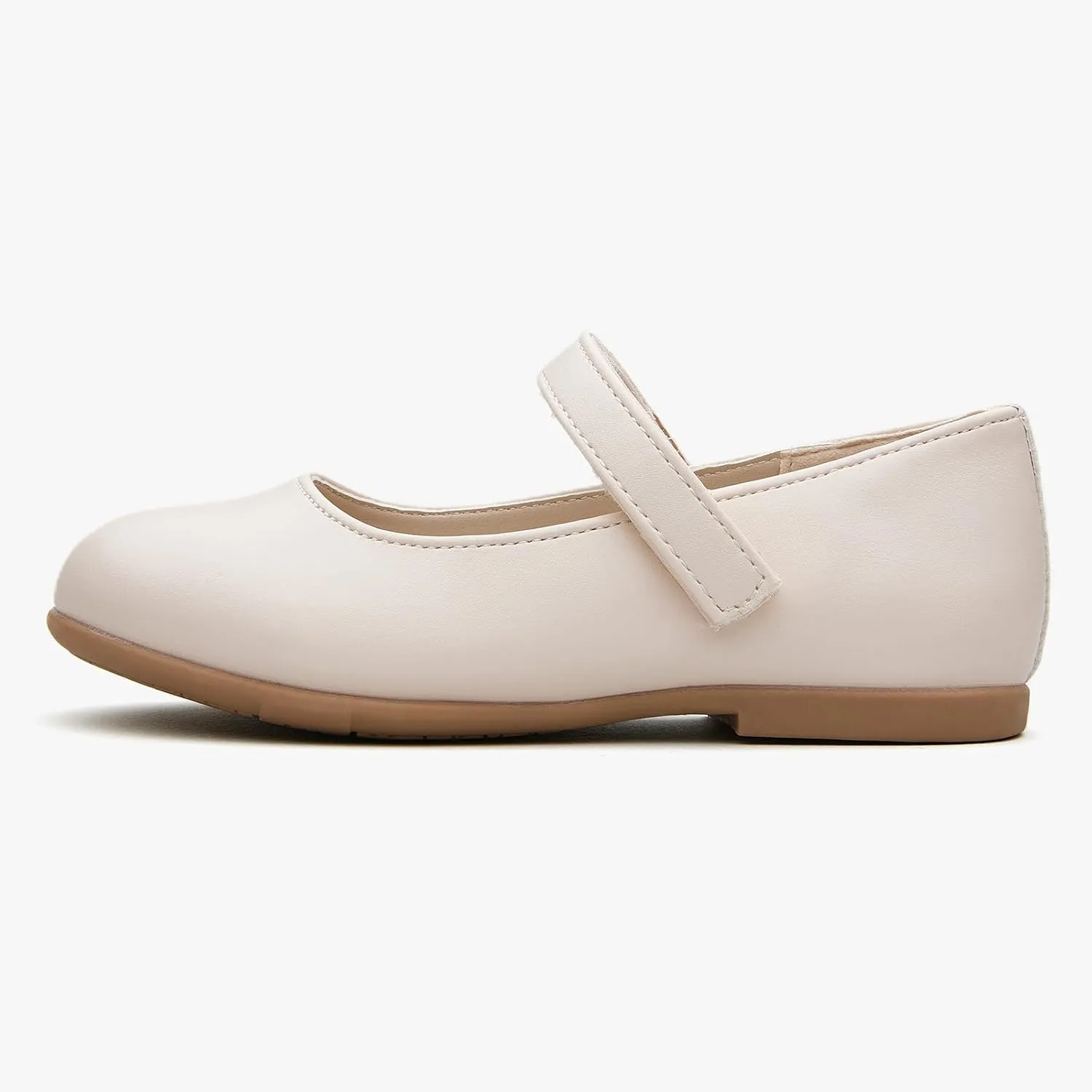 Girl Mary Jane Ballerina Flat Dress Shoe for Toddler Little Kid