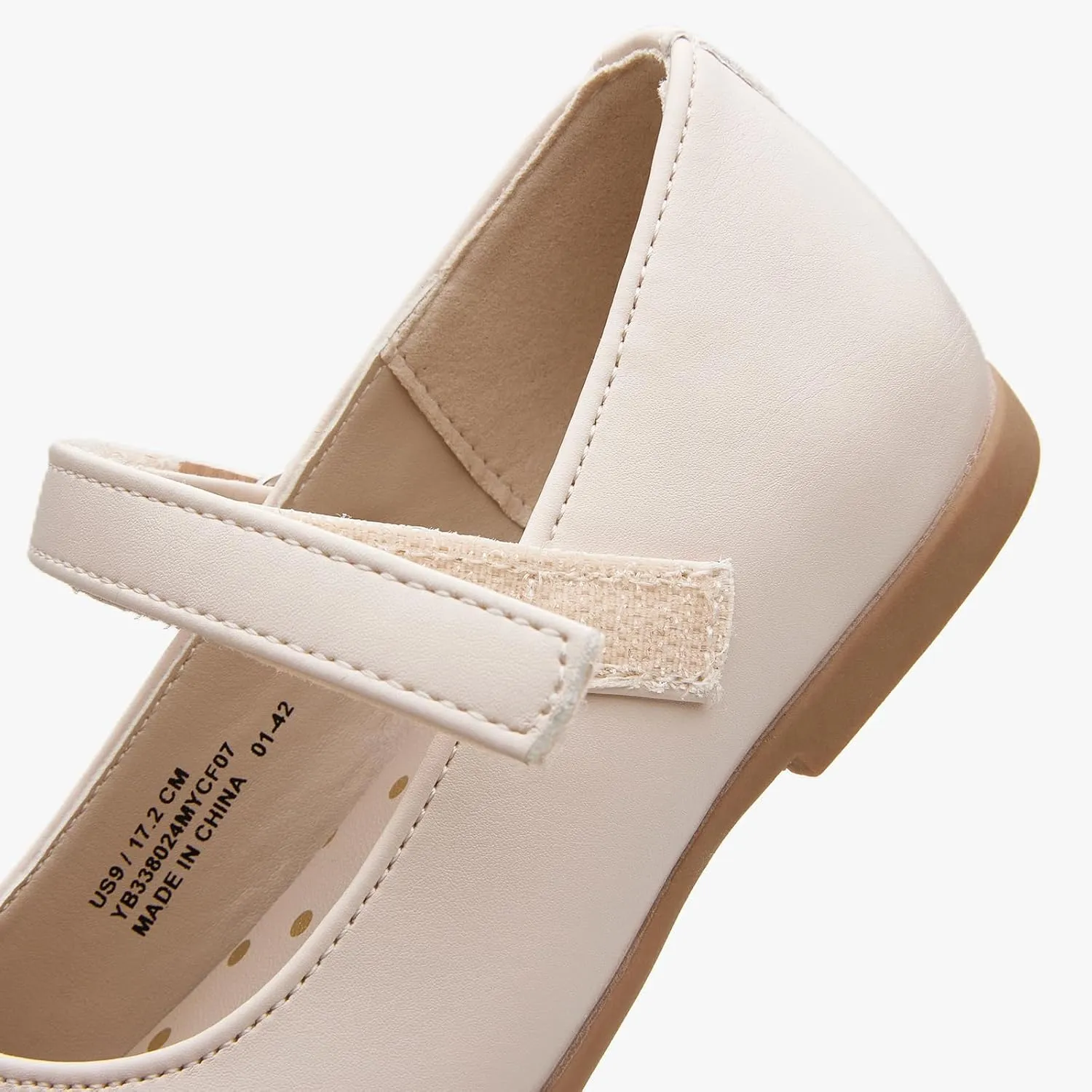 Girl Mary Jane Ballerina Flat Dress Shoe for Toddler Little Kid