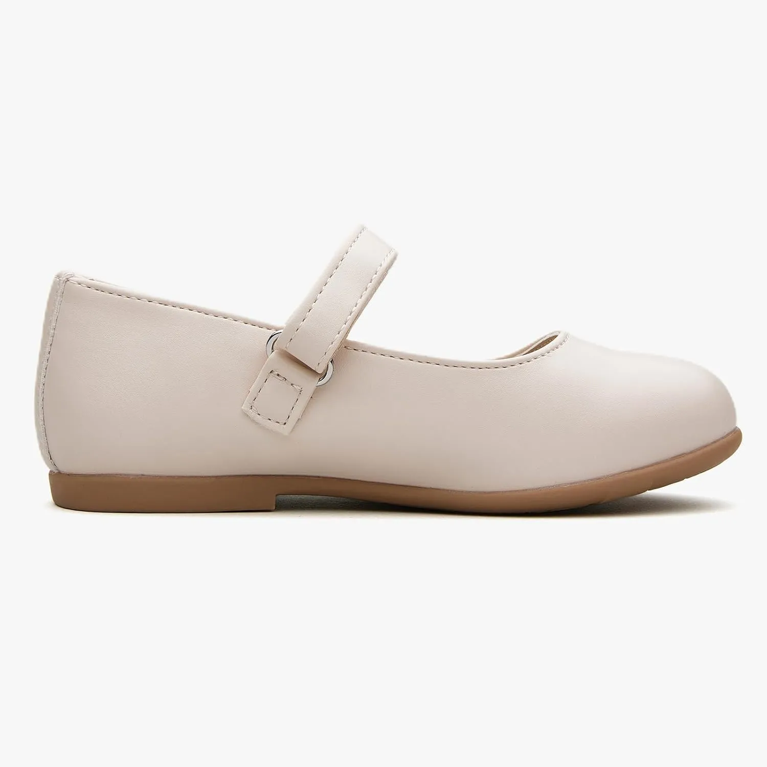 Girl Mary Jane Ballerina Flat Dress Shoe for Toddler Little Kid