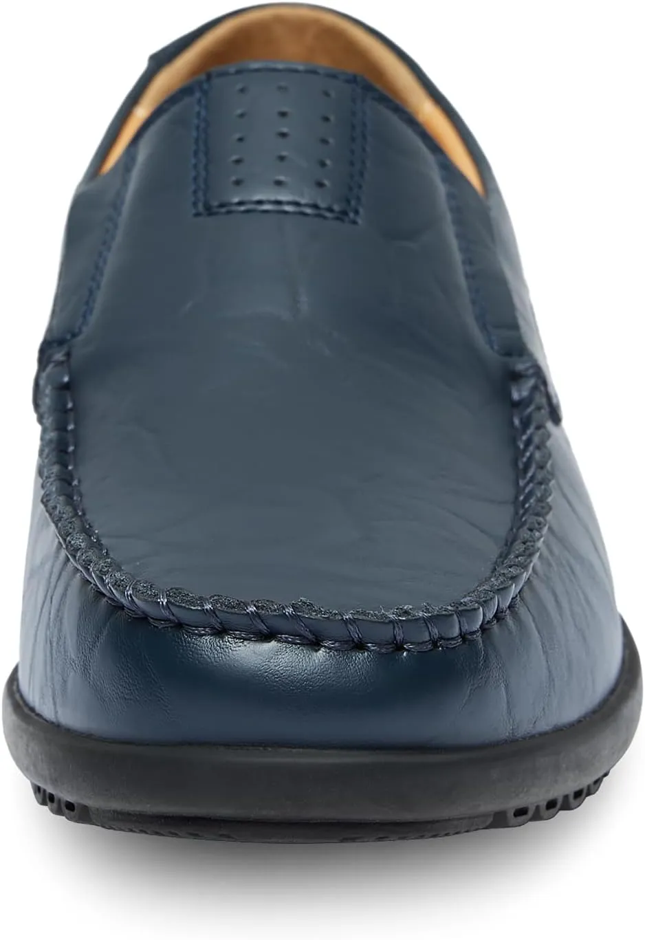 Go Tour Men’s Casual Leather Fashion Slip-on Loafers Shoes