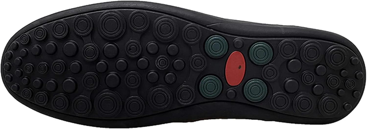 Go Tour Men's Premium Genuine Leather Casual Slip on Loafers Breathable Driving Shoes Fashion Slipper