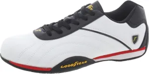 Goodyear Mens Ori Racer Sneaker – Low-Top Sneakers, PU Leather & Mesh Lining