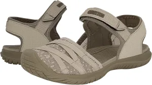 GRITION Hiking Sandals Women Closed Toe, Waterproof Lightweight Adjustable Hiking Athletic Sandals, Breathable For Beach Summer Adventure Comfortable Outdoor Sport