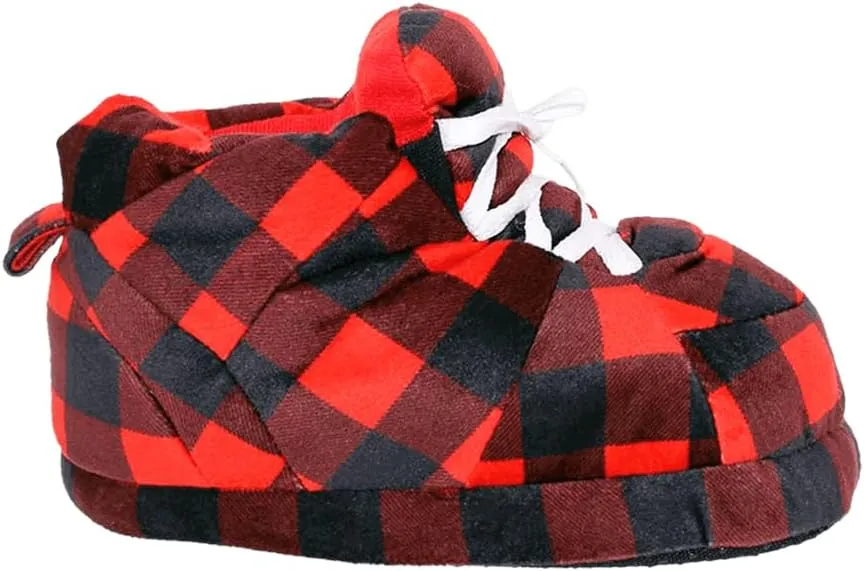Happy Feet Slippers Standard Sneaker Slippers for Men, Women, and Kids - Women Shoes, Gifts for Women, As Seen on Shark Tank - Classy Oversized House Slippers for Women with Non-Slip Rubber Soles