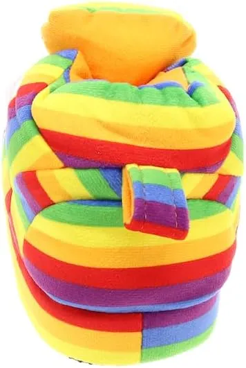 Happy Feet Slippers Standard Sneaker Slippers for Men, Women, and Kids - Women Shoes, Gifts for Women, As Seen on Shark Tank - Classy Oversized House Slippers for Women with Non-Slip Rubber Soles