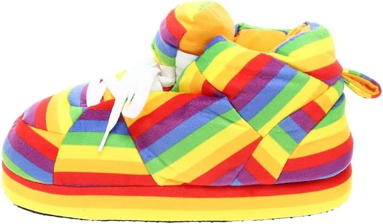Happy Feet Slippers Standard Sneaker Slippers for Men, Women, and Kids - Women Shoes, Gifts for Women, As Seen on Shark Tank - Classy Oversized House Slippers for Women with Non-Slip Rubber Soles