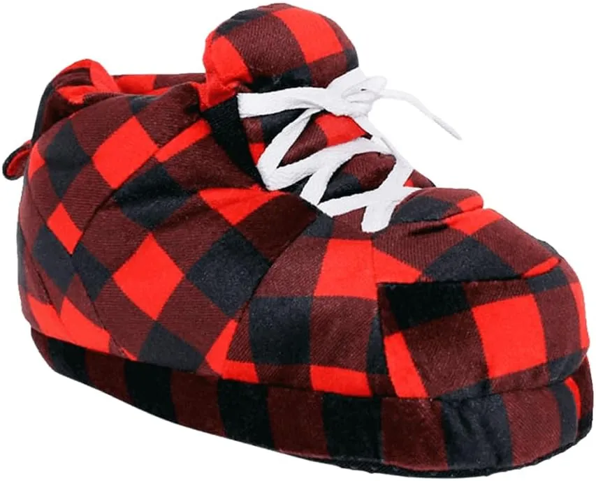 Happy Feet Slippers Standard Sneaker Slippers for Men, Women, and Kids - Women Shoes, Gifts for Women, As Seen on Shark Tank - Classy Oversized House Slippers for Women with Non-Slip Rubber Soles