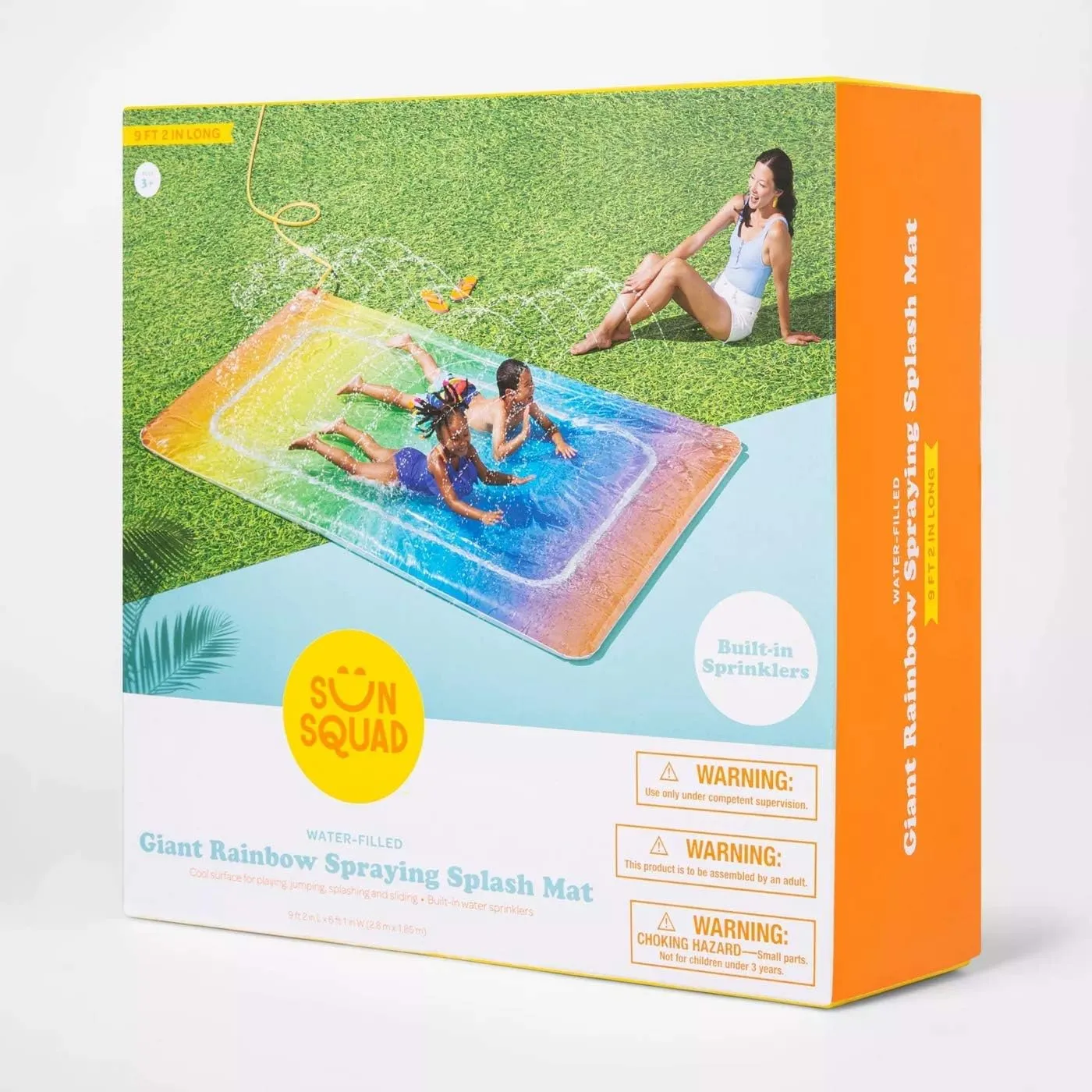 Happy Smile Spraying Splash Mat
