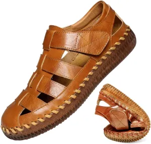 HESBITEUL Mens Sport Sandals Outdoor: Non-Slip MD Slide for Trail Hiking