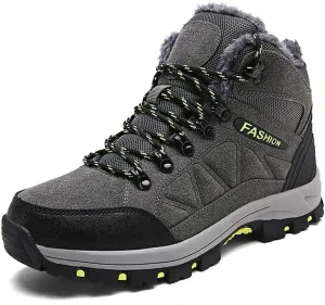High-Top Plus Velvet Sports Shoes, Outdoor Thick Non-Slip Hiking Shoes, Snow Shoes
