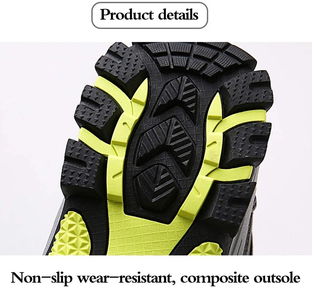 High-Top Plus Velvet Sports Shoes, Outdoor Thick Non-Slip Hiking Shoes, Snow Shoes