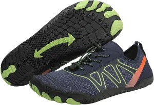 Hike Barefoot Shoes Women Men Pro Barefoot Shoes with Wide Toe Box Healthy and Non-Slip Breathable Quick Dry Zero Drop Trail Running Shoe Hiking Athletic Sneakers Hiking Shoe