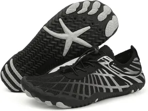 Hiking Barefoot Shoes for Women Men,Pro-Healthy&Non-Slip Water Shoes Footwear, Wide Toe Waterproof Trail Running Footwear,Beach Pool Aqua Swimming Sur Fitness Barefoot Wear Unisex