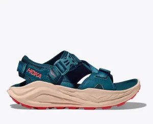 Hoka One One Women's Infini Hike TC Blue twilight / Grapefruit