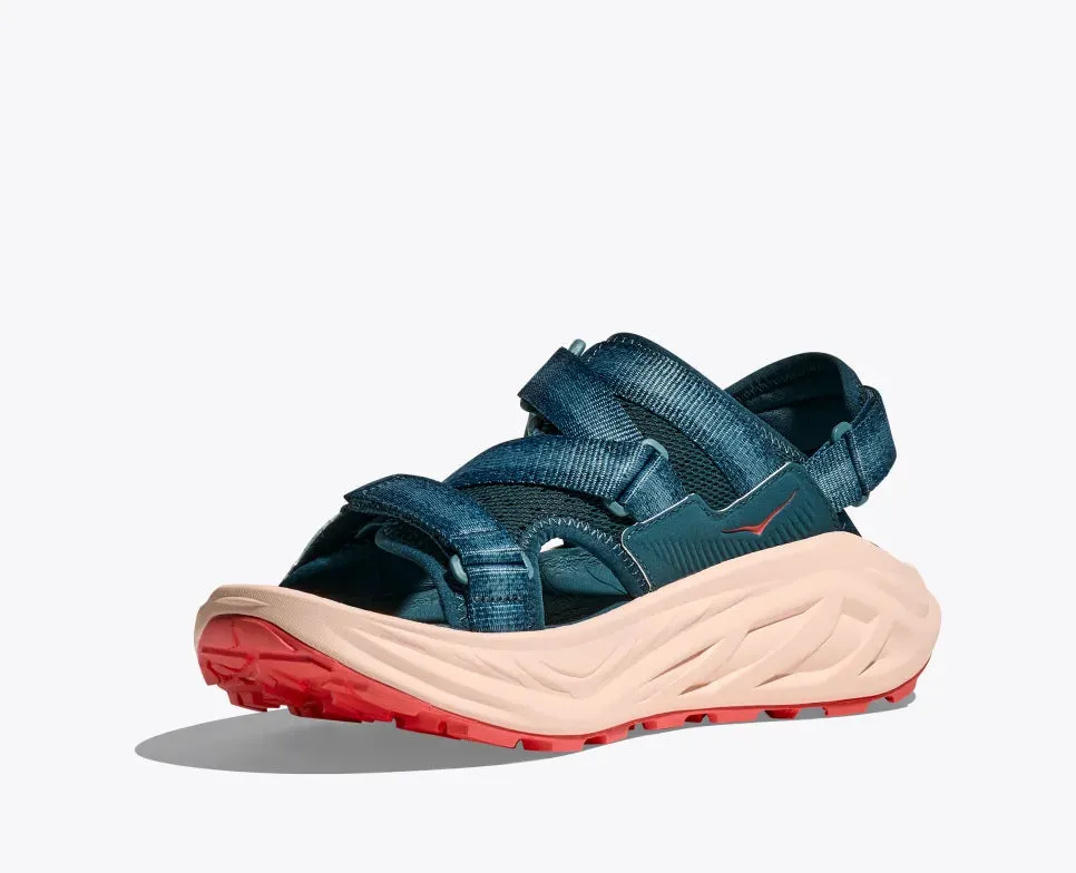 Hoka One One Women's Infini Hike TC Blue twilight / Grapefruit